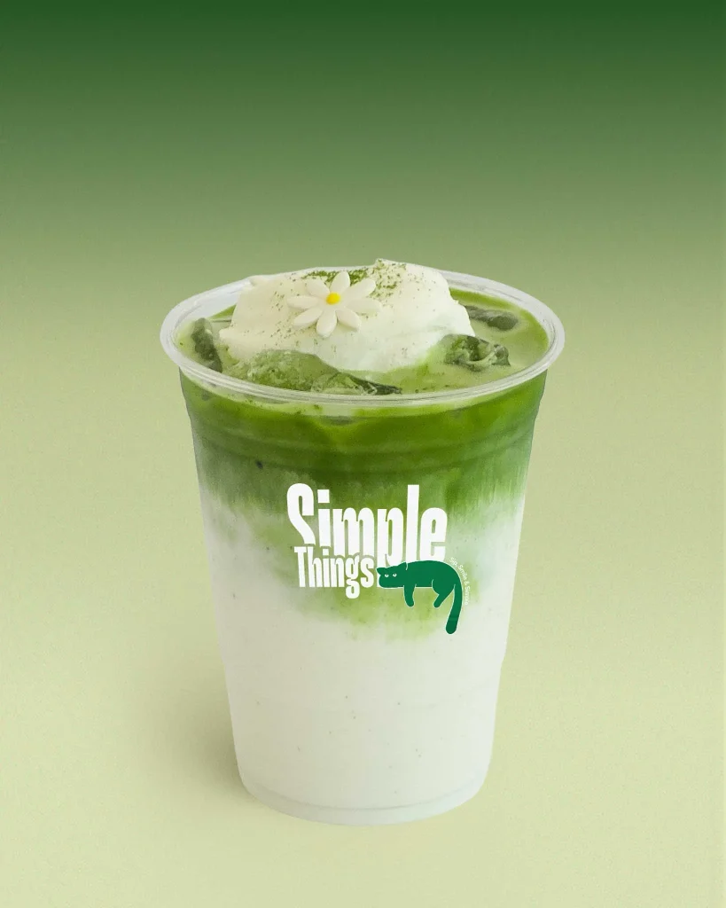 Einspanner Matcha Latte - Simple Things Matcha